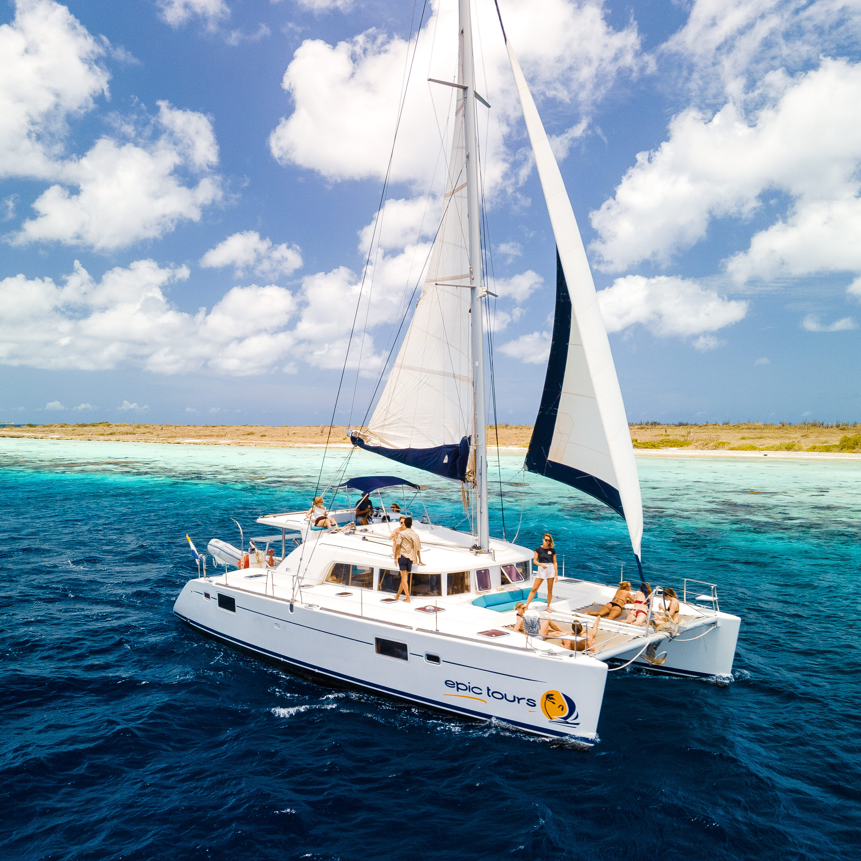 fly away catamaran epic tours