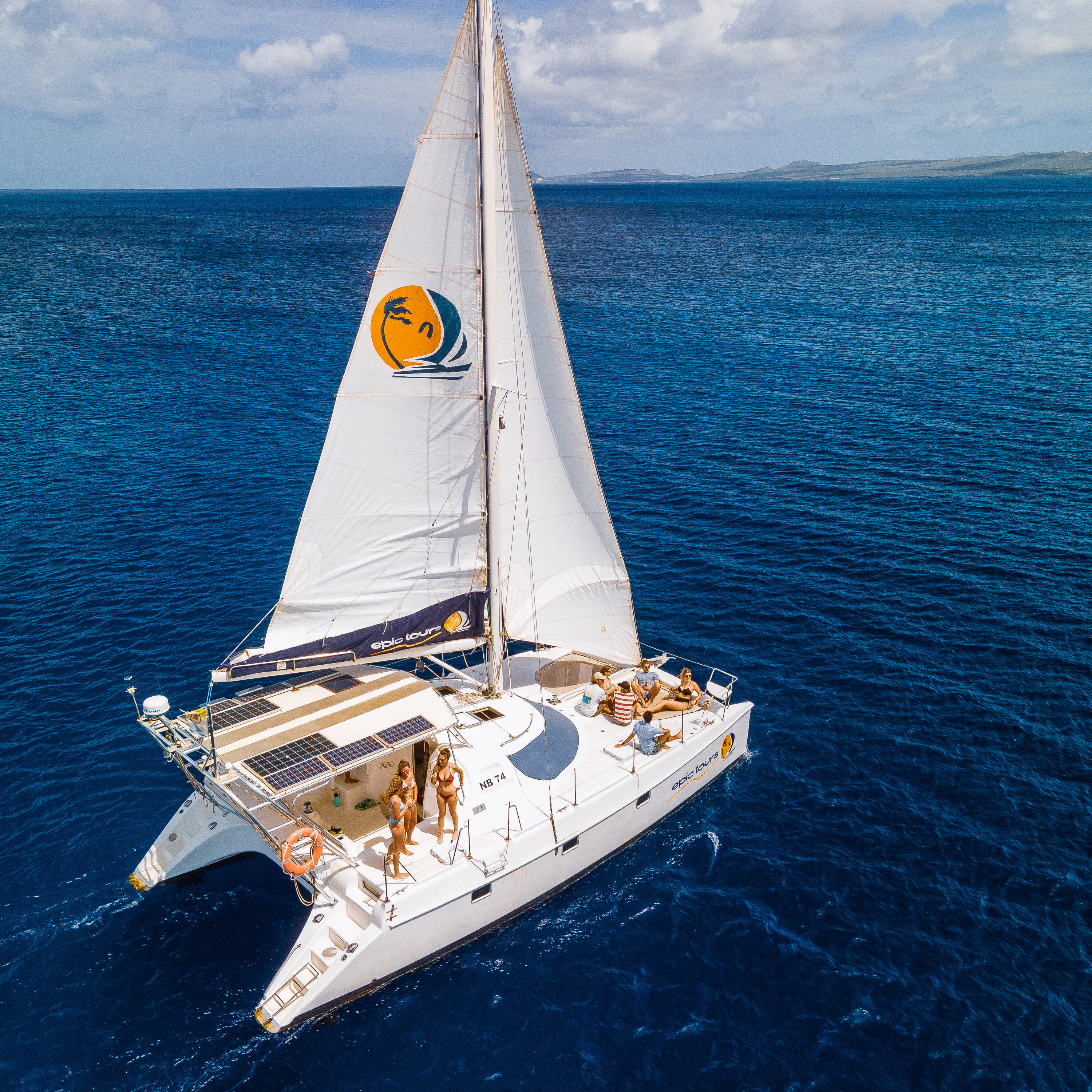 mushi mushi catamaran epic tours